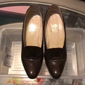 Clavel by Cepex Sz 8.5AA Brown Pump 4in Heel